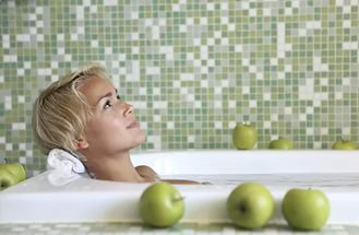 Ванна с яблочным уксусом для похудения